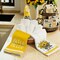 Sunflower Hello Summer Kitchen Towels Dish Towels Set of 2,Yellow Basket Floral Hand Towels 18x26 Inch Drying Dishcloth,Farmhouse Home Seasonal Holiday Summer Decorations AD318